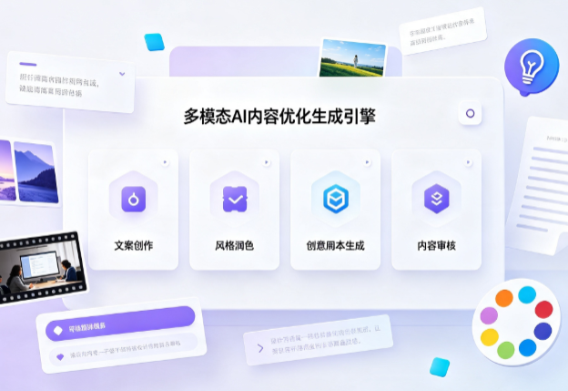 秦都区AI智能内容优化创新 多模态生成技术丰富数字内容创作生态