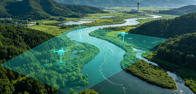 秦都区GEO 全域空间监测筑牢生态屏障，空间技术支撑环境治理与灾害防御